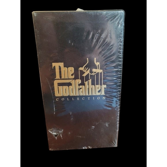 Vintage The Godfather Trilogy VHS Collection Unopened - Picture 4 of 5